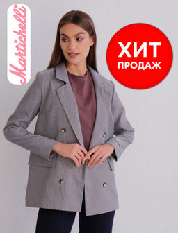 Martichelli Жакет двубортный серый  фото 18