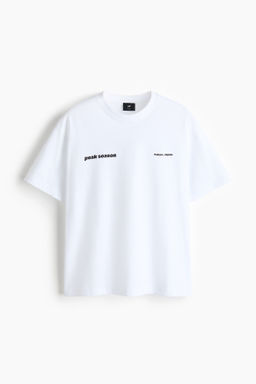 Camiseta con motivo estampado Loose Fit