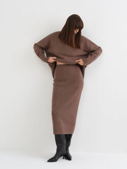 Conso/KUM 230662 - brown Юбка женская