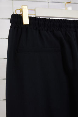 TRENDYOL MAN Siyah More Sustainable Beli Lastikli Slim Fit Duble Paca Kumas Pantolon TMNAW21PL0107 - Trendyolmilla фото 18