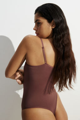 Body tanga con copas acolchadas Seamless - H&m фото 7