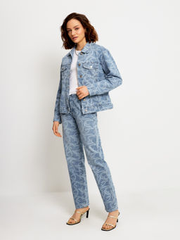 Куртка джинсовая жен. Wenover_jacket набивка - Concept club фото 3