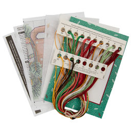 Набор для вышивания PANNA OT-7361 Открытка. Новогодняя кружка 11.5 х 14.5 см