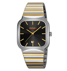 Часы наручные Skmei мужские кварцевые 9361silver-gold-black