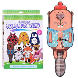 Набор творческая мастерская Часы "Бобёр" 20*22 см.