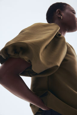 Blusa con mangas globo - H&m фото 9