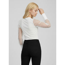 Блузка школьная кулирка с лайкрой 2020100101 - Youlala фото 4