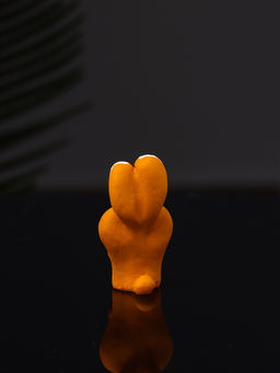 Фигурка полистоун Зайчик с сердцем, 3.5?1.8?1.7 см