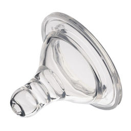 Соска на бутылочку M&B «Baby 1», антиколиковая, широкое горло Ø50 мм., от 3 мес., средний поток, 2 шт.