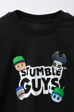 STUMBLE GUYS   SCOPELY DOUBLE LONG SLEEVE T-SHIRT - Zara фото 3
