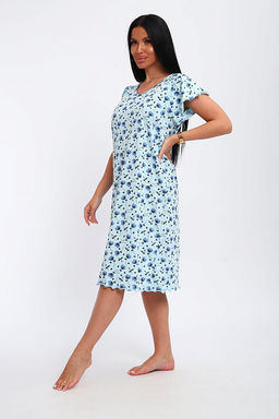 Сорочка женская (01064 синий) - Плиона фото 46