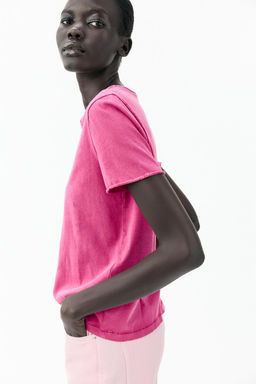 FADED SHORT SLEEVE T-SHIRT - Zara фото 23