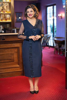 Платье VI.ORO VR-1229 синий