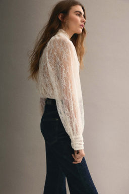 Blusa oversize de encaje - H&m фото 6