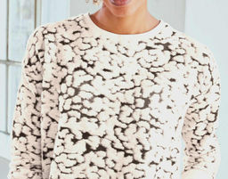 Пуловер, экрю-черный - Linea tesini фото 5