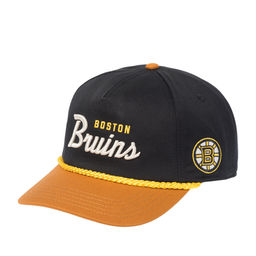 Бейсболка AMERICAN NEEDLE арт. 23008A-BBR Boston Bruins Roscoe NHL (черный / желтый)