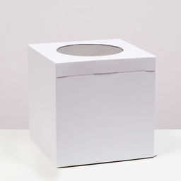 Кондитерская упаковка с окном, 30 х 30 х 30 см