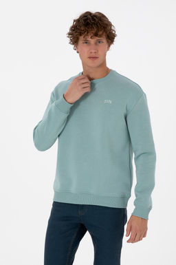 Erkek Mint Basic Sweatshirt Sepette S_rpriz _ndirim - U.s. polo assn фото 3