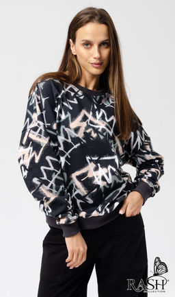 Свитшот "Неон" Цвет:как на фото