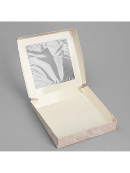 Цена за 5 шт. Кондитерская упаковка, коробка с ламинацией «Present», 20×20×4 см