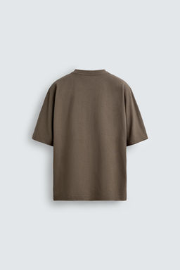 WASHED HEAVYWEIGHT T-SHIRT - Zara фото 7