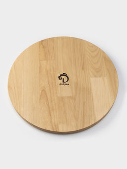 Менажница деревянная круглая Доляна, d=27 см, 5 секций, берёза фото 4