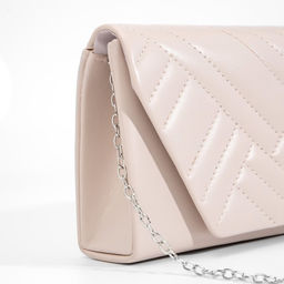 Сумка-клатч на клапане, цвет бежевый - Simaland фото 5