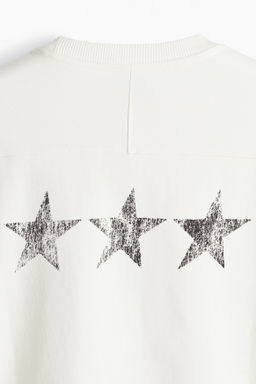 Camiseta cropped Oversized Fit - H&m фото 7