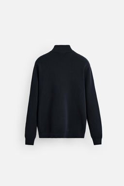 MOCK NECK CARDIGAN WITH ZIP - Zara фото 8