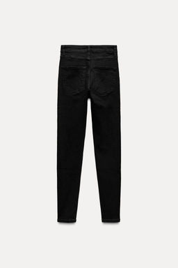ZW COLLECTION SKINNY HIGH-WAIST JEANS - Zara фото 7