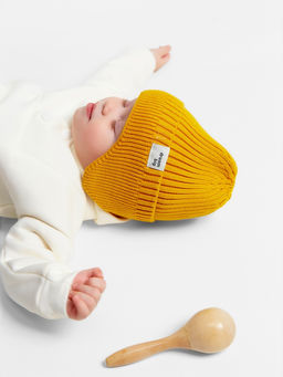 Шапка детская «Крошка Я», размер 48-50, жёлтая