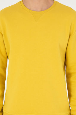 Мужской желтый базовый свитшот Неожиданная скидка в корзине - U.s. polo assn фото 6