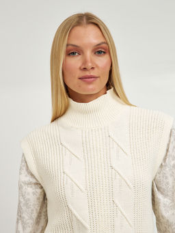 водолазка женская из хлопка без рукавов - Glenfield фото 6