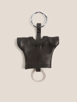 Брелок MM6 MAISON MARGIELA KEY CHAIN + BAG CHARM Артикул 4670845, черный