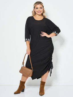 Платье 0357-1с чёрный - Dora фото 4