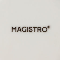 Кружки Magistro Real Marble, 400 мл, набор 2 шт., фарфор, белые  фото 5