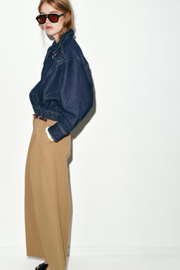 TROUSERS WITH BELT AND DARTS - Zara фото 18