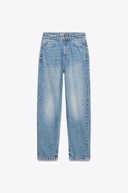 Z.01 MOM FIT COMFORT HIGH-WAIST JEANS - Zara фото 18