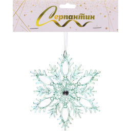 Цена за 2шт. Подвеска "Волшебные переливы" 13,5*13,5 см, Зелёный