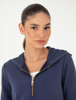 Lacivert Regular Fit Sweatshirt - Pierre cardin фото 2