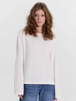 Джемпер женский в белом цвете белый 122768 - Mark formelle фото 2