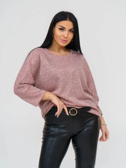 Туника женская, цвет розовый