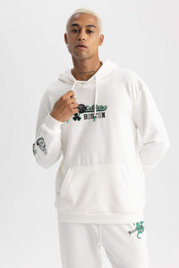 DeFactoFit Толстовка стандартного кроя с капюшоном NBA Boston Celtics  фото 3
