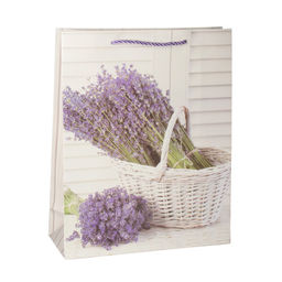 Цена за 12 шт. Пакет подарочный 18х24х8,5 Лаванда / 5292-S /уп 12/720/ - Галеонтрейд фото 5