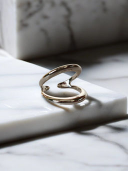 Кольцо с белым серебрением - Vel vett фото 6