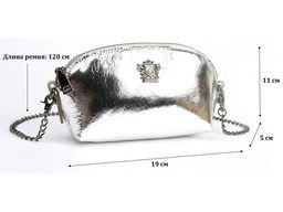 Сумка женская Lanotti YN251/серебро (Р14)