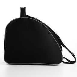 Сумка спортивная для коньков, 40×32×20 см, чёрная