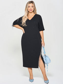 Платье 0349-1п тёмно-синий - Dora фото 80