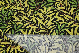 Импорт. хлопок Ивушка цв.желтый с оливковым оттенком, ш.1.45м, хлопок-100%, 100гр/м.кв - Купава фото 6