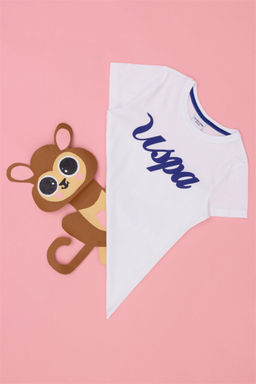 Белая футболка для мальчика